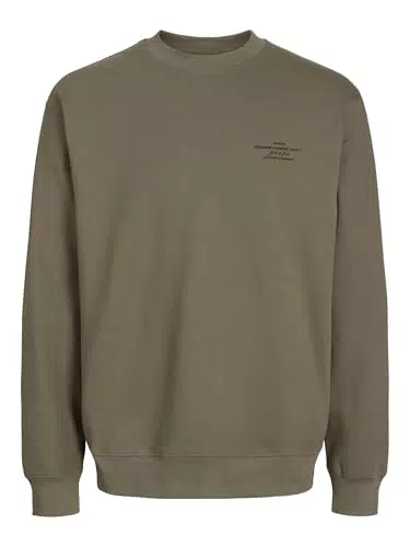 JACK & JONES Jprblachad Branding Sweat Crew Neck Sn