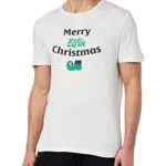Jack & Jones Men's JORELFEN Tee SS Crew Neck Xmas T-Shirt