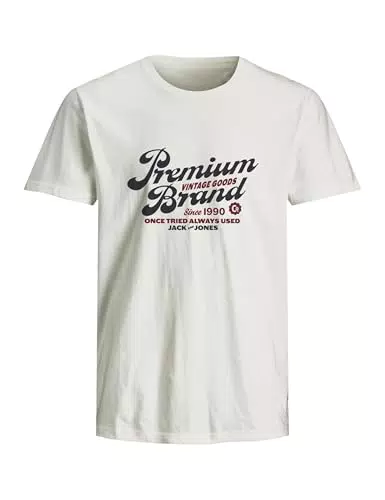 JACK&JONES JPRBLUTHOMAS SS Tee Crew Neck T-Shirt für Herren