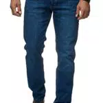JEEL Herrenjeans Regular Fit Stretch Straight Cut Basic Washed