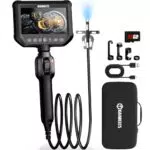 KAIWEETS Endoskopkamera 4,3'' IPS 1080P mit Licht und IP67 wasserdicht