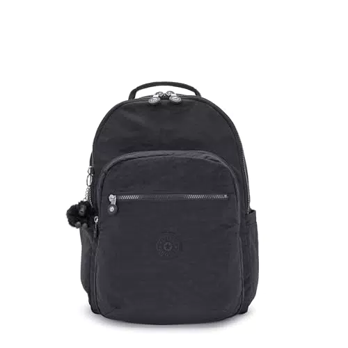 Kipling SEOUL Großer Rucksack, Black Noir