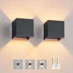 Klighten LED Wandleuchte mit G9 Lampe, Warmweiß 3000K, Einstellbarer Abstrahlwinkel