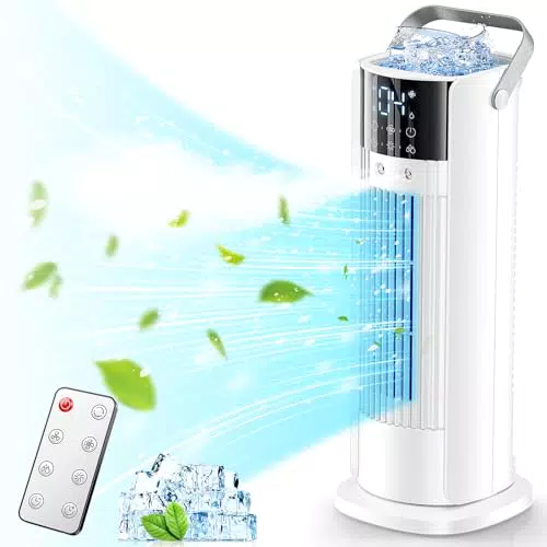 Klimaanlage Mobil von [Marke], Luftkühler mit Fernbedienung und Timer-Funktion