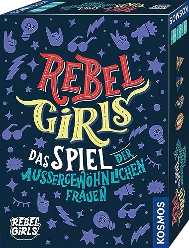 KOSMOS Rebel Girls Kartenspiel – Kooperatives Spiel ab 8 Jahren für junge Entdecker