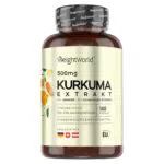 WeightWorld Kurkuma Extrakt Kapseln mit Curcumin und Ingwer für optimale Gesundheit