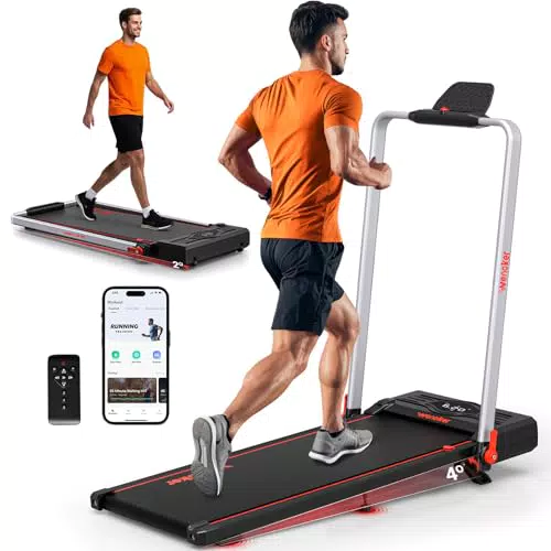 Laufband für Zuhause - Klappbar mit Neigung und App-Steuerung