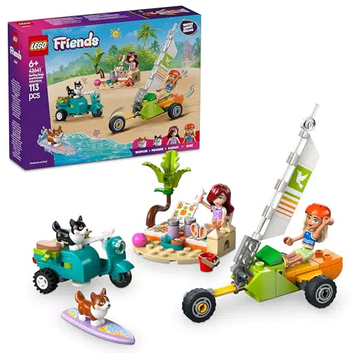LEGO Friends Strandabenteuer – Spielset für kreative Kinder ab 6 Jahren