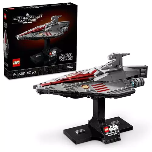 LEGO Star Wars 75404 Assault Ship der Acclamator-Klasse aus Angriff der Klonkrieger - Sternenschiff zum Sammeln