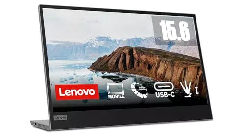 Lenovo L15 Full HD Monitor 15,6 Zoll 1920x1080 60Hz 250 nits 6ms Reaktionszeit DisplayPort