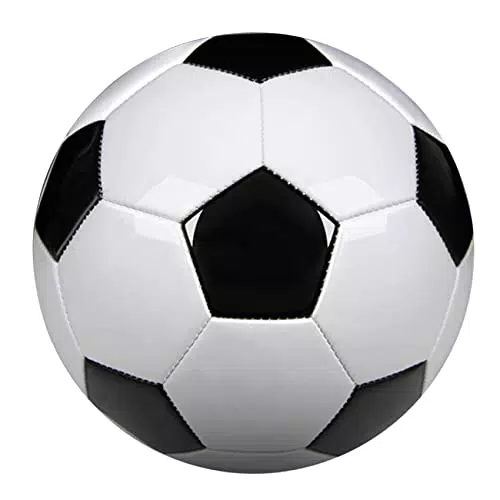 LEWITORS Fußball Trainingsbälle aus PU Leder für Teamtraining und Wettkampf