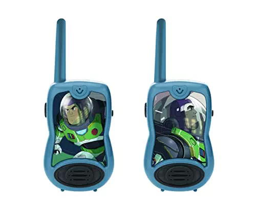 Lexibook, Buzz Lightyear, Talkies-Walkies 200m, Kommunikationsspiel für Kinder