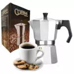 Lifestyleboss Moka Espressokocher für Induktion und Herdplatten – Italischer Genuss