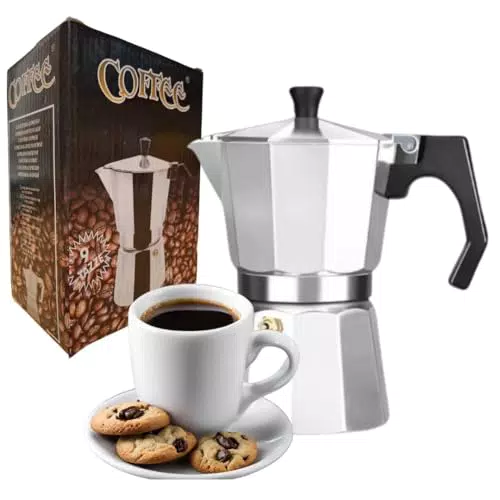 Lifestyleboss Moka Espressokocher für Induktion und Herdplatten – Italischer Genuss