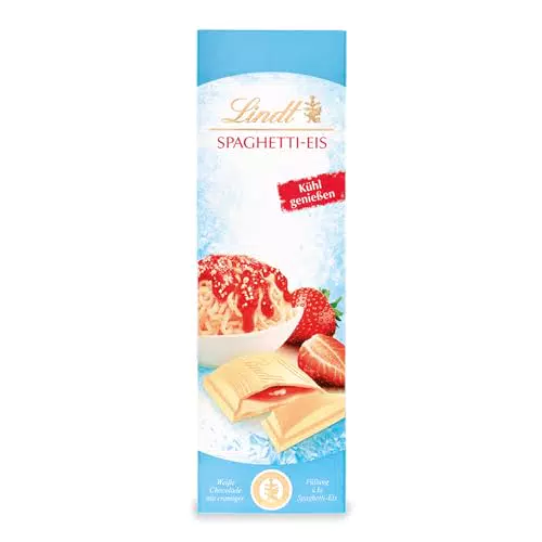 Lindt Spaghetti-Eis Schokolade mit cremiger Füllung – Genuss in jeder Tafel