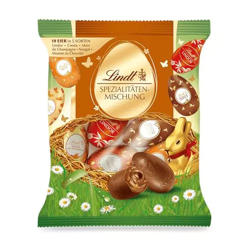 Lindt Alpenvollmilch Mini Eier | Oster Schokolade | Schokoladengeschenk