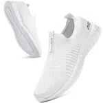 Littleplum Damen Slip On Sneaker mit Memory Foam für Fitness und Alltag