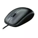 Logitech B100 Maus mit Kabel, USB-Anschluss, 800 DPI Optischer Sensor