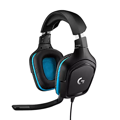 Logitech G432 Gaming-Headset mit 7.1 Surround Sound und Mikrofon