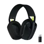 Logitech G435 LIGHTSPEED Gaming Headset - kabellos, 18 Stunden Akku, Dolby Atmos