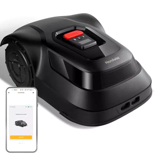 Mähroboter mit WiFi/Bluetooth, APP-Steuerung, intelligente Routenplanung, IPX6