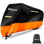 Maizjok Motorrad Abdeckplane wasserdicht für Outdoor, Winterfest Moped Garage