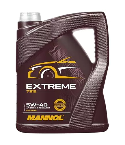 MANNOL Extreme 5W-40 Motoröl - Hochleistungsöl für optimale Leistung