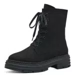 Marco Tozzi Damen Stiefeletten mit Schnürung und Plateau für den Winter