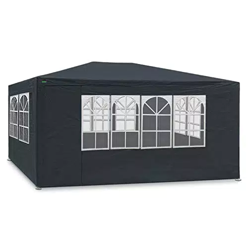 MaxxGarden Partyzelt 3x4m - Wasserabweisend mit UV-Schutz 50+ und 4 Seitenteilen