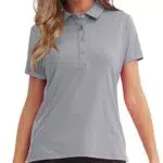 MEETYOO Damen Polo Shirt - Himmelblau, Größe S