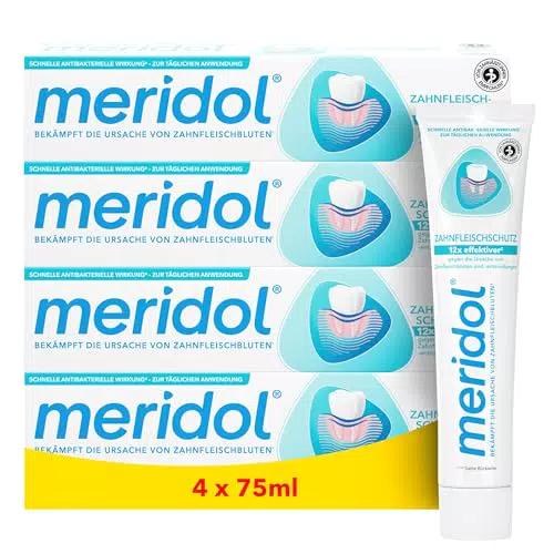Meridol Zahnpasta - Antibakterielle Zahncreme gegen Zahnfleischentzündungen