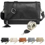 Micmores Umhängetasche Damen – Elegante Crossbody Bag mit verstellbaren Schulterriemen
