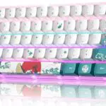 MIHIYIRY Mechanische Gaming-Tastatur 60% RGB Backlit, USB kabelgebunden für PC, Mac