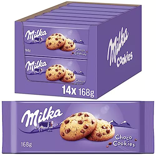 Milka Choco Cookies – Leckere Kekse mit Alpenmilch Schokoladenstückchen