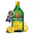 Möller's Omega 3 Lebertran Öl | Nordic Omega 3 Nahrungsergänzung mit EPA und DHA