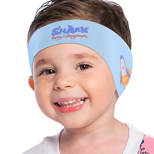 MoKo Schwimmen Stirnband Neopren Wasserdicht Ohrenschutz für Kinder 3-9 Jahre