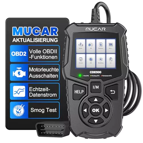 mucar CDE500PRO OBD2 Diagnosegerät für Auto-Diagnose und Motoranalyse
