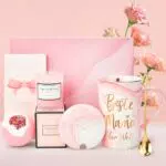 Muttertagsgeschenk für Mama, Personalisiert 330ml Tasse+Kerzen Geschenkset Muttertagsgeschenke Geschenke für Frauen Oma