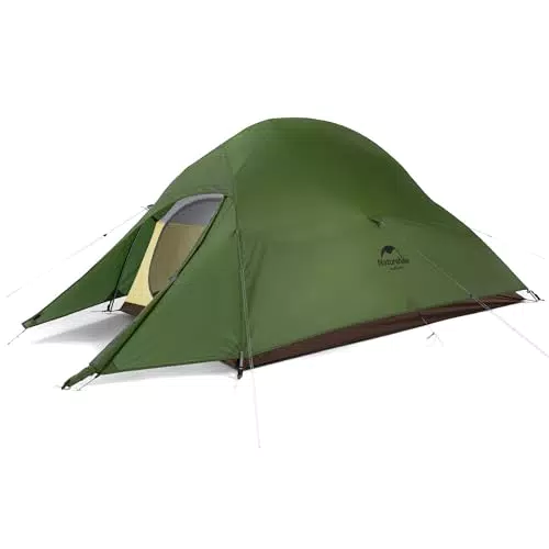 Naturehike Cloud-up 2 Ultraleichte Zelte Rucksack Zelt Doppelzelt 2 Personen Zelt 3-4 Saison 210T Wasserdichtes Zelt für Camping Wandern