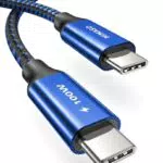 NIMASO USB-C Kabel 100W 20V/5A PD, Schnellladekabel mit E-Mark Chip für MacBook, iPad Pro