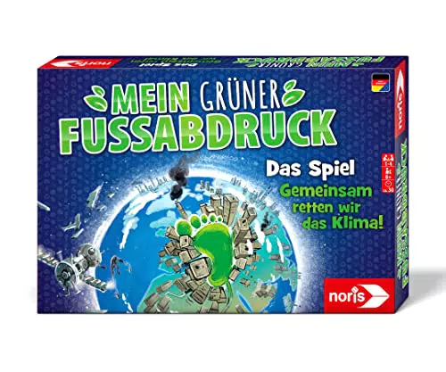 Noris Mein grüner Fußabdruck: Brettspiel über Klimawandel & Umweltschutz für Kinder