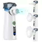 NVKHG Inhalationsgerät, Portatile Geräuschloser Inhalator