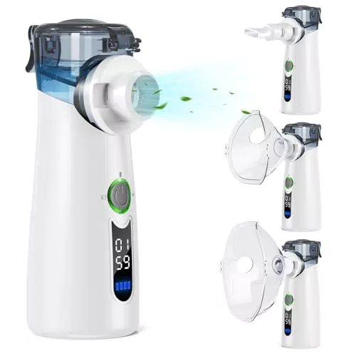 NVKHG Inhalationsgerät, Portatile Geräuschloser Inhalator