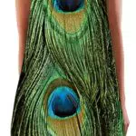 Ocean Plus Damen Sommer Mini A-Linie Ärmelloses Strandkleid