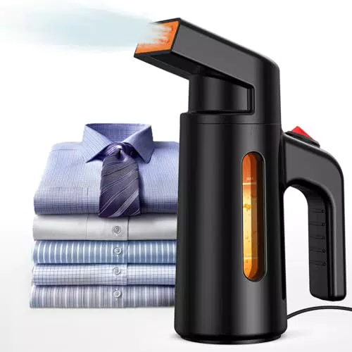 OLAYMEY Steamer Dampfglätter 700W, schneller vertikaler Handbügeleisen für Reisen