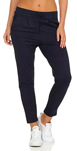 ONLY Onlpoptrash Life Easy Col Pant - Reguläre Fit Hose für Freizeit und Lounge