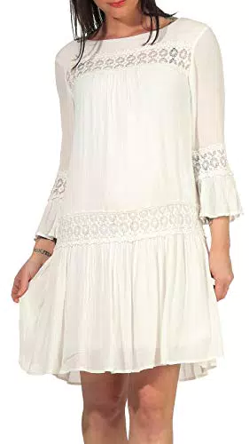 ONLY Onltyra 3/4 Flare Short WVN Casual Dress für Damen