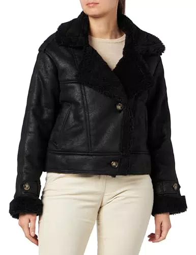 ONLY Damen ONLYLVA Faux Suede Jacke