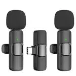 Oraolo Kabelloses Lavalier Mikrofon – 360° Omnidirektionales HD-Mikrofon für Videos