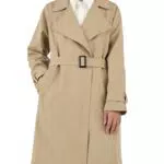 Orolay Damen-Trenchcoat mit Gürtel – Lässiger, mittelanger Schnitt